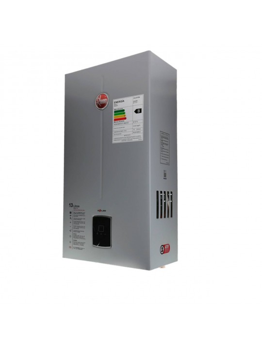 Calefont 13 Litros Tiro Natural Digital Línea Prestige™ Gas Natural o Licuado RHEEM