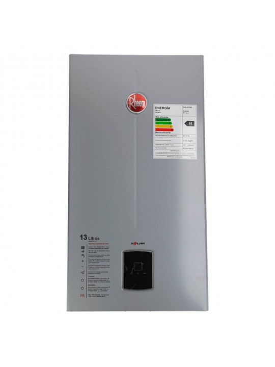 Calefont 13 Litros Tiro Natural Digital Línea Prestige™ Gas Natural o Licuado RHEEM