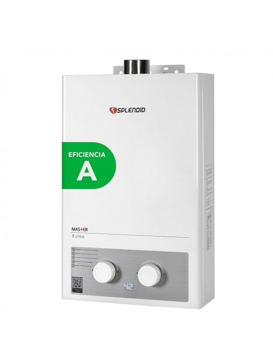 Calefont 7 Litros Tiro Forzado Master Gas Natural SPLENDID
