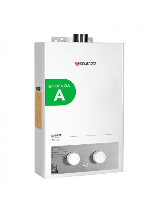 Calefont 7 Litros Tiro Forzado Master Gas Natural SPLENDID