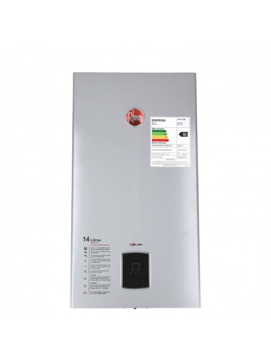 Calefont 14 Litros Tiro Natural Gas Licuado o Gas Natural RHEEM