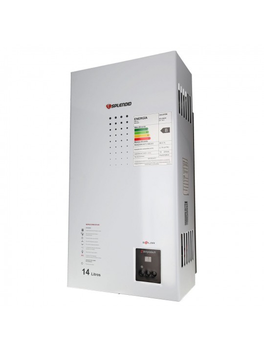 Calefont 14 Litros Tiro Natural Gas Licuado o Gas Natural SPLENDID